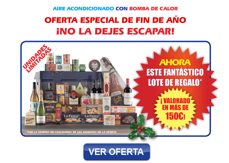 Oferta especial navidad de aire acondicionado en Zaragoza